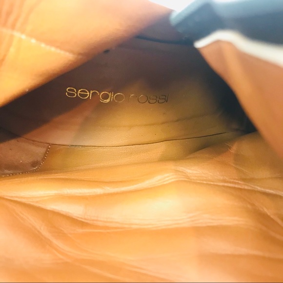 SERGIO ROSSI two tone boots - Picture 12 of 13